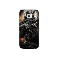 Samsung Galaxy S7 Protective Case, Game Call Of Duty: Black Ops II Protective Case Bumper [Anti-Slip] [Good Grip] with Aesthetic Print Hard Back Cover for Samsung Galaxy S7