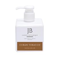 Cuban Tobacco Organic Body Crème (8 oz Bottle)