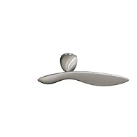Sycamore Uno Modern Ceiling Fan in Brushed Steel 52