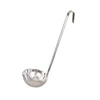 Optima Stainless Steel One-Pie Ladle, 2 Ounce
