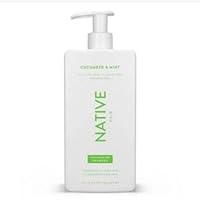 Vegan Cucumber & Mint Natural Volume Shampoo, Clean, Sulfate, Paraben and Silicone Free - 16.5 fl oz
