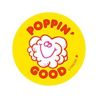 Poppin' Good/Popcorn Scent Retro Stinky Stickers by Trend; 24 Seals/Pack - Authentic 1980s Designs!
