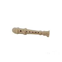 Melody Jane Dollhouse Bare Wood Recorder Instrument Music Room School Accessory 1:12 Scale