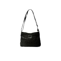 BIBA | Handbag for Woman from Genuine Leather, Shoulder Bag Heritage Kansas KA2, Long Handle, Zip Closure, Genuine Cowhide Leather