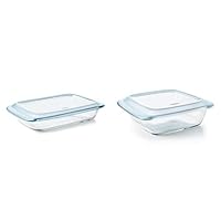 OXO Good Grips Glass Baking Dishes with Lids (3 Qt and 2 Qt)