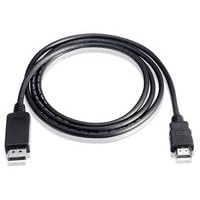 M-Cab m-cab.de 7003609-3M DP 1.2 to HDMI Cable DisplayPort 1.2 Standard DP Male to HDMI Male Gold-Plated Contacts UL 20276 AWG 28 Black Length 3 m