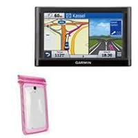 BoxWave Case for Garmin Nuvi 55LM (Case by BoxWave) - AquaProof Pouch, Triple Sealed Waterproof Carrying Pouch Lanyard for Garmin Nuvi 55LM - Pink