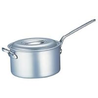 Endoshoji AEK0806 Commercial Meister Single-Handed Deep Pot, 11.8 inches (30 cm), Eco Clean Treatment, Aluminum Alloy, Made in Japan
