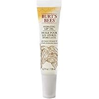 Burt's Bees 100% Natural Hydrating Lip Oil with Sweet Almond Oil, 1 Tube (Pack of 4)