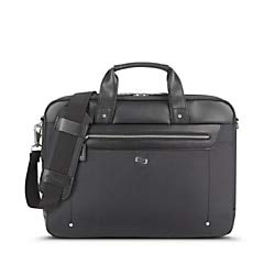 Solo New York Irving 15.6 Inch Laptop Briefcase, Black