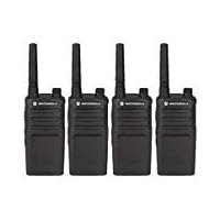 4 Pack of Motorola RMU2040 Two Way Radio Walkie Talkies (UHF)