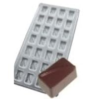 Polycarbonate Rectangle W/swirl, 28 Cavities