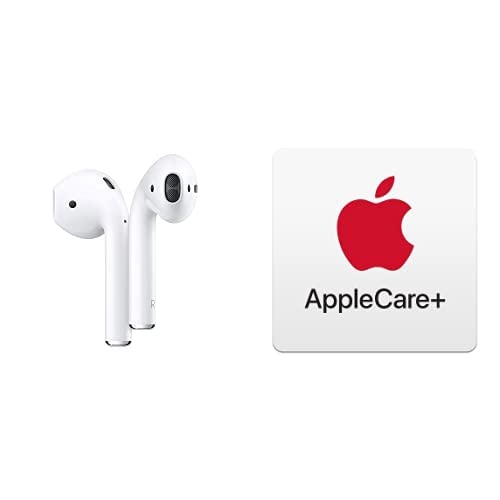 Apple AirPods (2nd Generation) Wireless Earbuds with Lightning Charging Case with AppleCare+ (2 Years)