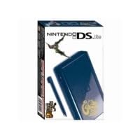 Nintendo DS Lite Portable Entertainment Console Refurbished w/EU Charger (Dark Blue) - Monster Hunter G