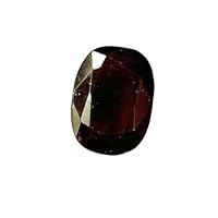 100% Natural Handmade Garnet Gemstone/Oval Shape Gem / 7.35 carats / 10 x13.3 mm/Loose Gemstone Pendant/Stone Collaction