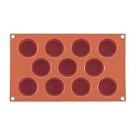 Marttellato SF02251 Flexible Mold, Small Muffin, 11 Pieces, Silicone, Italy WML6301