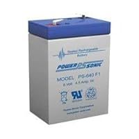 Replacement For JETECH PP-500 UPS 4.5AH AGM BATTERY WITH F1 TERMINALS by Technical Precision