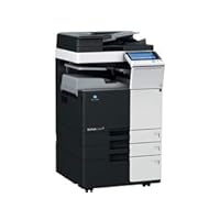 Konica Minolta bizhub C284e Copier-Printer-Scanner 28ppm Color/Black White-2 Trays and Cabinet.