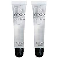 MAX Makeup Clear Lip Polish (2 Pieces)