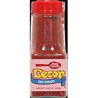 Bc Decor Crystl Red Size 2.25z Betty Crocker Red Sugars Decor Toppings