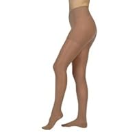 Juzo 2102AT14 II Naturally Sheer Compression Pantyhose 30-40 mmHg, Open Toe - Beige