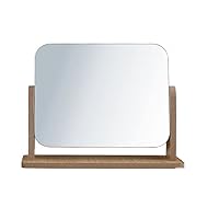 Desktop Makeup Mirrors high-Definition Single Sided Dressing Mirrors Beauty Mirrors Student Dormitory Desktop Mirrors (Color : D, Size : 23.1 * 16.1cm)