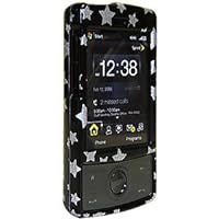 Amzer Snap-On Crystal Hard Case for HTC Touch Diamond - Stars Black