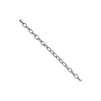 925 Sterling Silver Spring Ring 1mm Rhodium Plated Cable Chain Necklace Jewelry Gifts for Women - Length Options: 16 18 20 22 24 30