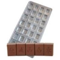 Polycarbonate Symbols Chocolate Mold, 28 Cavities