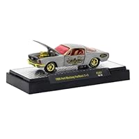 M2 Machines 32600-FL01 1966 Mustang Fastback 2+2 RAW 1/64 Scale Diecast Chase