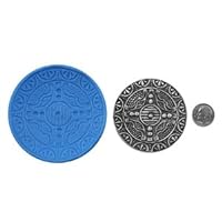 Cool Tools - Antique Mold - Aztec Medallion - Large