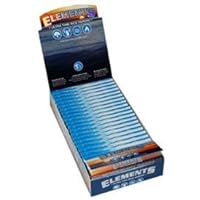 12 Packs of Element Ultra Thin Rice Papers 1.25 (Made to Burn with Zero Ash)