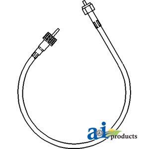 A&I - Cable, Tachometer (DIESEL). PART NO: A-3070503R93
