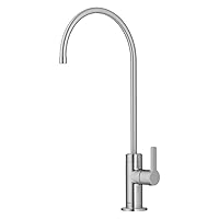 KRAUS Oletto Single Handle Drinking Water Filter Faucet for Water Filtration System in Spot-Free Stainless Steel, FF-103SFS