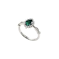 1.5 CT Antique Style Emerald Engagement Ring 14k Gold Emerald Art Deco Wedding Ring Emerald Wedding Anniversary Promise Ring Antique Wedding Ring