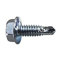 Hinge Screw, Self Driller, 1 in, PK24