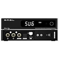 S.M.S.L SU-6 DAC ES9038Q2M XMOS DSD PCM768kHz/32Bit Bluetooth 5.0 LDAC USB Decoder (Black)