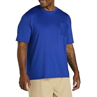 Society of One by DXL Men's Big and Tall Performance Pocket Tee