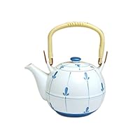 Japanese Teapot Ceramic Dobin 24.3 fl oz Arita Imari ware Made in Japan Porcelain Teapot for Green Tea Mebae 5gou