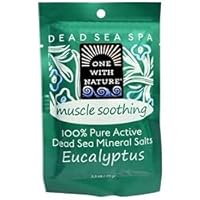 One Nature Bath Salts,Eucalypt,Soot 2.5 Oz (Pack of 6)