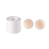 BaronHong FTM Trans Transparent Boob Tape for Chest Binding;Safe for Sensitive Skin,Fits A-DD Cups;Breast Shaper