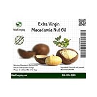 Macadamia Nut Oil - 100% Pure and all Natural 16 Oz - 100% cold pressed - Vegan