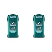 DEGREE Original Antiperspirant Deodorant Non-Irritating for Sensitive Skin Cool Comfort for Men, Multi, One Size, 2.7 Oz (Pack of 2)