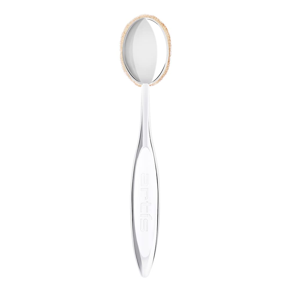 Artis Elite Oval 7 Brush | Oval Makeup Brush | Luxury Synthetic Foundation Brush | Ideal For Foundation, SPF, Skincare | Use With Liquids, Powders, and Creams | Creates Airbrush Finish