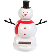 Solar Powered Dancing Snowman