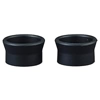 OMAX AER232 Small Pair of Rubber Eyecups for Microscopes, black