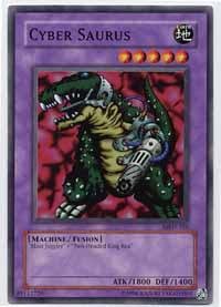 Yu-Gi-Oh! - Cyber Saurus (MRD-105) - Metal Raiders - Unlimited Edition - Common