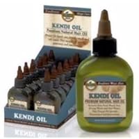 Premium Natural Hair Oil Kendi Oil for Damaged Hair 2.5 Ounce (6-Pack)