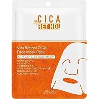 ＭＩＴＯＭＯ　ＬＩＦＥ Vita Retinol CICA Face Mask Pack [CCSA00001-D-027] - 1 Sheet