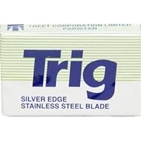 10 Trig Silver Edge Razor Blades - Create Your Sampler (86 Brands Available)